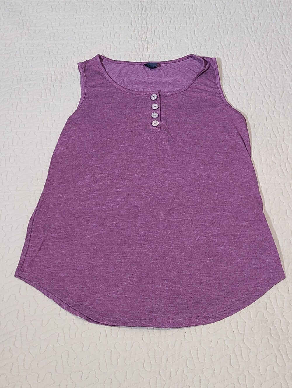 Automet Sleeveless Henley tank top size S
